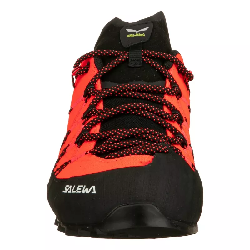 Salewa Wildfire 2 Women's Approach Shoes - Fluo Coral/Black, EU 37