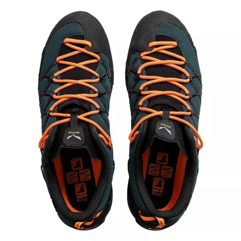 Salewa Wildfire 2 GTX Approach Shoes - Navy Blazer/Black - Size 44.5