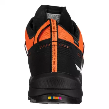 Salewa Wildfire 2 GTX Approach Shoes - Fluo Orange/Schwarz, Größe EU 46,5