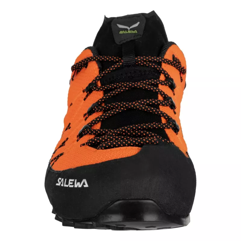 Salewa Wildfire 2 GTX Approach Shoes - Fluo Orange/Schwarz, Größe EU 46,5