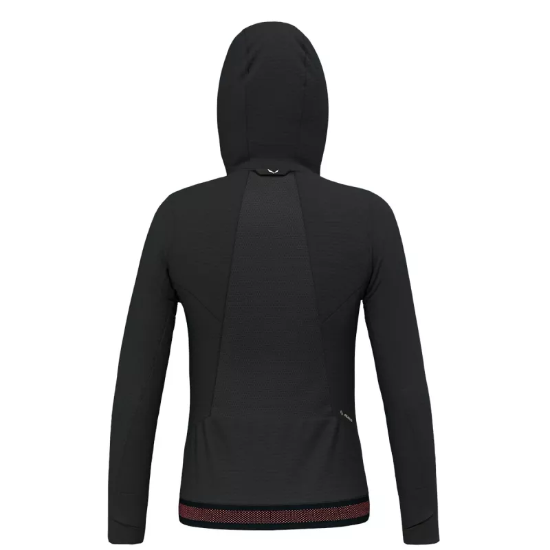 Salewa Pedroc PL Hooded Jacket Women's - Black Out, XS