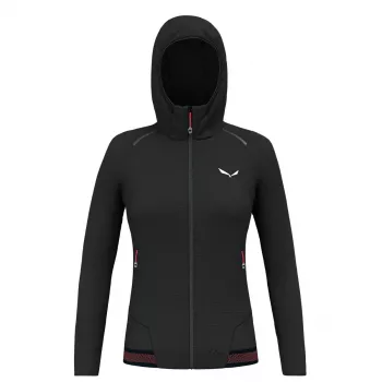 Salewa Pedroc PL Hooded Jacket Women's - Black Out, Größe S
