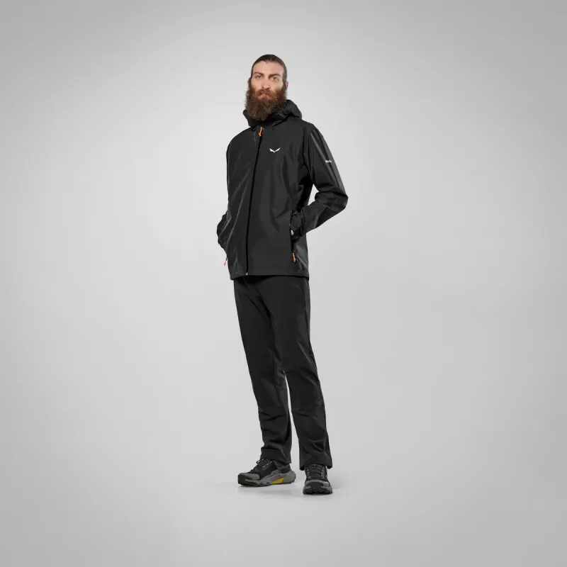 SALEWA Jacke puez aqua 4 ptx 2.5l-black out-48 (m)