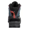 SALEWA Alp Trainer 2 Mid GTX Damen-Wanderstiefel - Java Blue/Fluo Coral - UK 5 (EU 38)