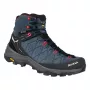 SALEWA Alp Trainer 2 Mid GTX Damen-Wanderstiefel - Java Blue/Fluo Coral - UK 6 (EU 39)
