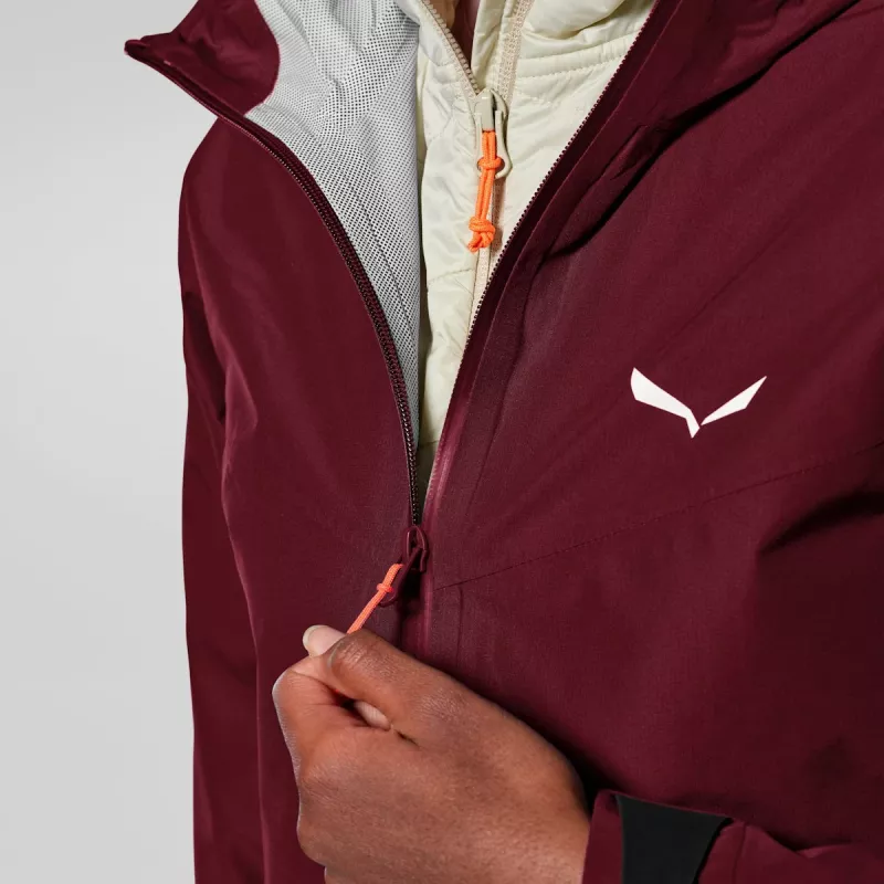 Salewa Puez Aqua 4 PTX 2.5L Jacket Women's - Syrah, XS