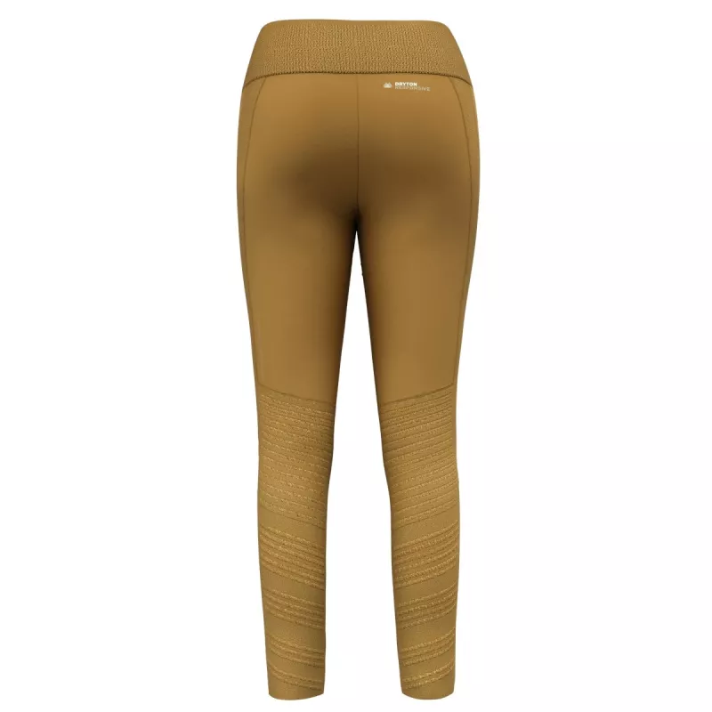 Salewa Pedroc Dry Resp Hybrid Tights Damen - Golden Brown, XS/S