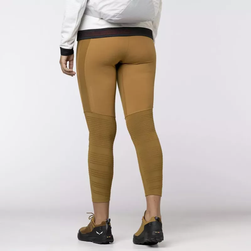 Salewa Pedroc Dry Resp Hybrid Tights Damen - Golden Brown, XS/S