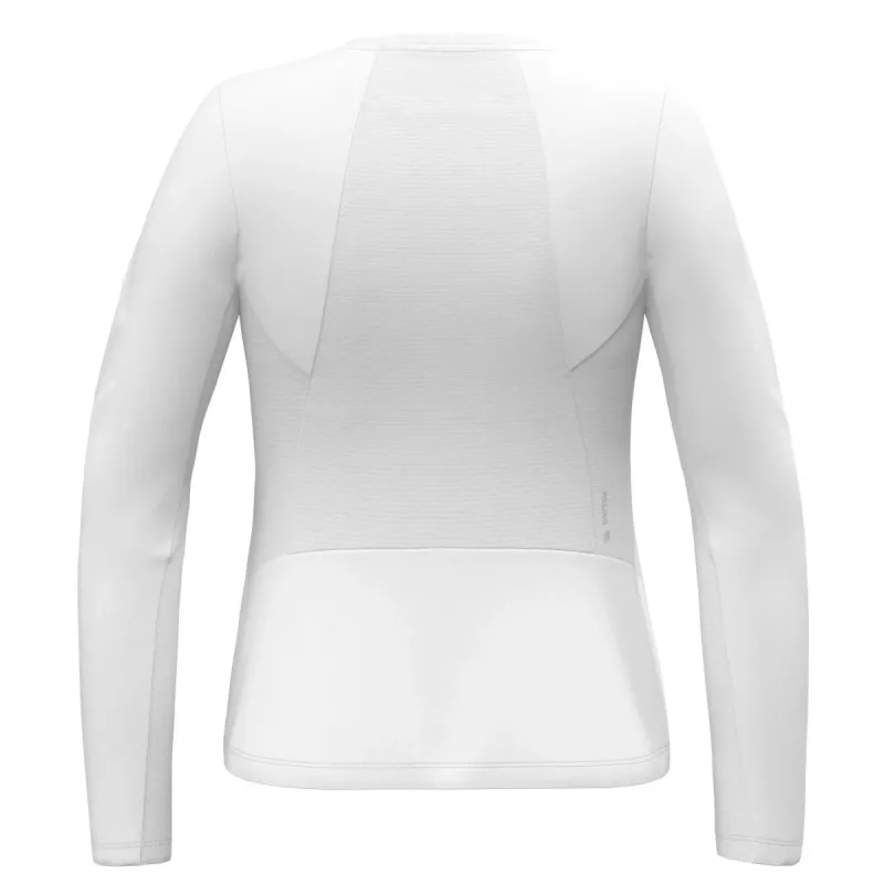 Salewa Pedroc Dry Tee Damen Kurzarm-T-Shirt - Weiß - Größe S