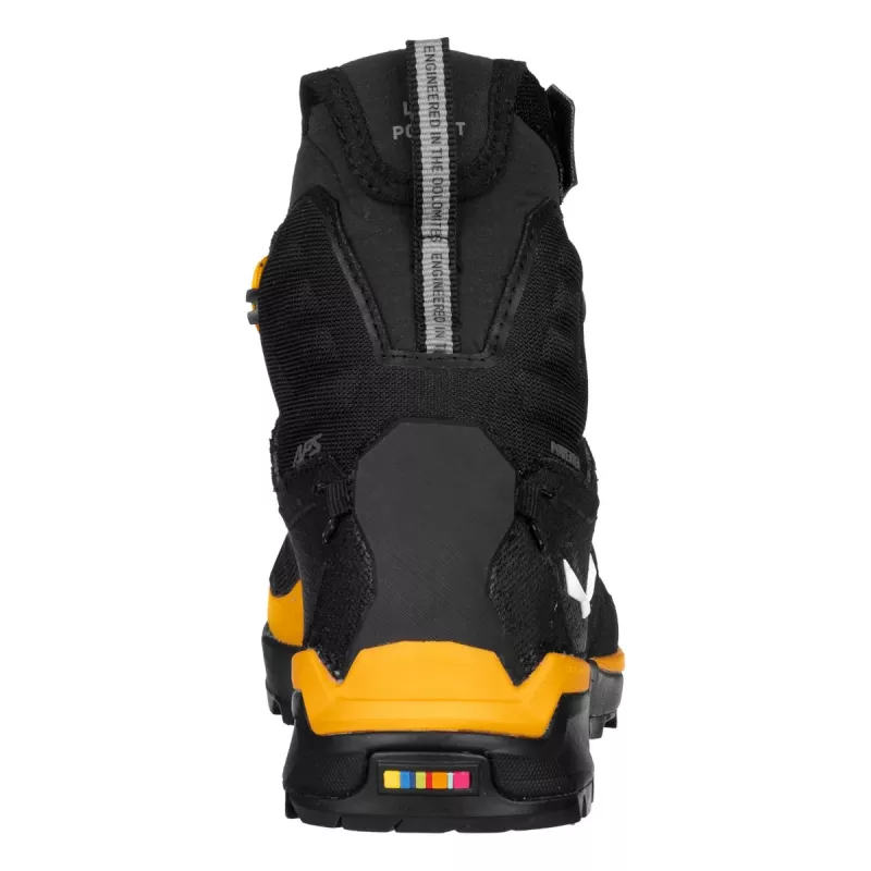 Salewa Ortles Light Mid PTX Hiking Boots Gold-Black UK 10 (EU 44.5)