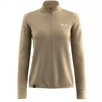 Salewa Puez Waffle Hybrid PL Jacket - Damen - Quicksand - Größe S