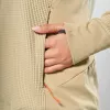 Salewa Puez Waffle Hybrid PL Jacket - Damen - Quicksand - Größe S