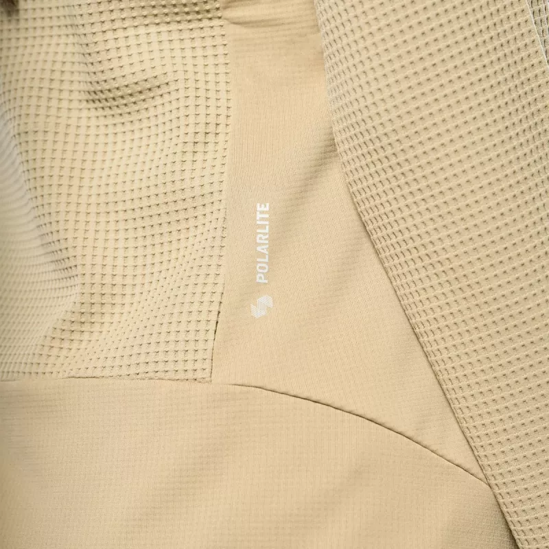 Salewa Puez Waffle Hybrid PL Jacket - Damen - Quicksand - Größe S