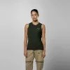 Women's Salewa Puez Dry Tanktop - M, Dark Olive