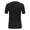 Salewa Cristallo Warm Merino Wool T-Shirt - Black Out, Größe S
