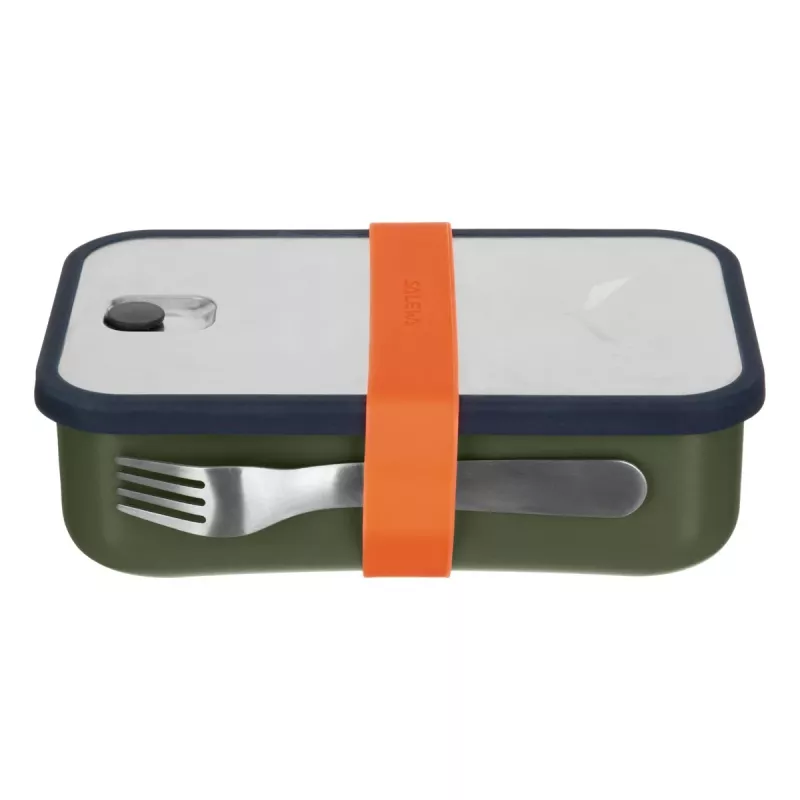 Salewa Puez Lunch Box Dark Olive 800 ml Edelstahlbehälter