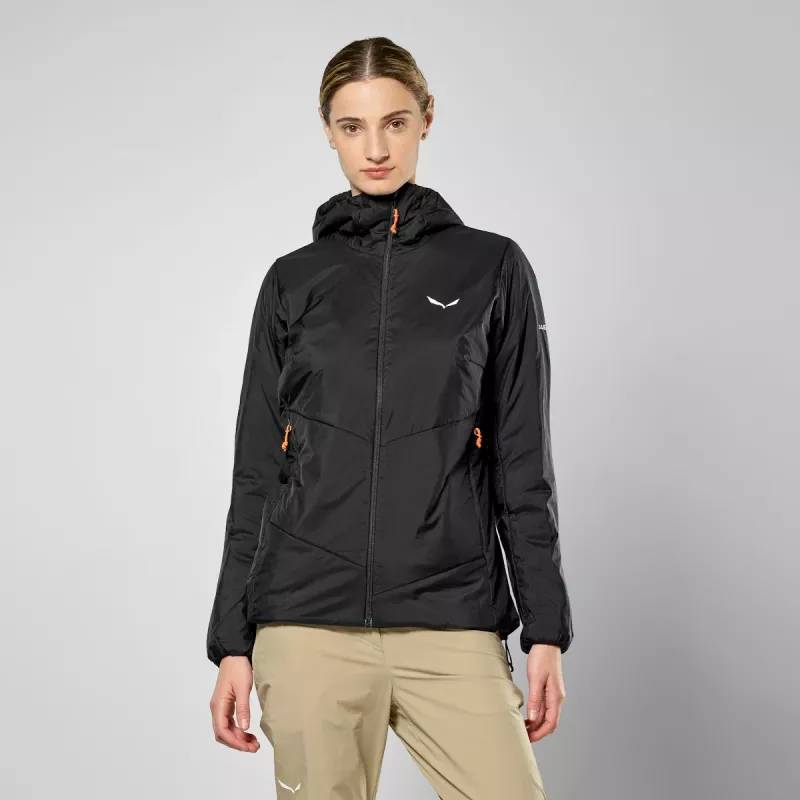SALEWA Jacke Puez Catinaccio 2 TWR HD Damen-Schwarz