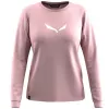 Salewa Eagle Solidlogo Dry Tee Damen T-Shirt Zephyr M