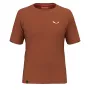 Salewa Pedroc Dry Hybrid T-Shirt S - Bombay Brown