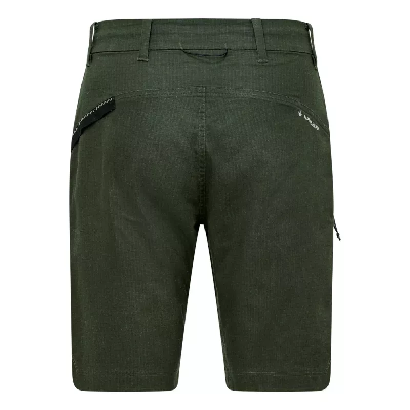 Salewa Agner Hemp Ripstop Shorts - Dark Olive - Größe XL