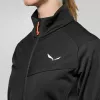 SALEWA Puez Cammino Damen Full-Zip Hoody Black Out Größe 36 (S)