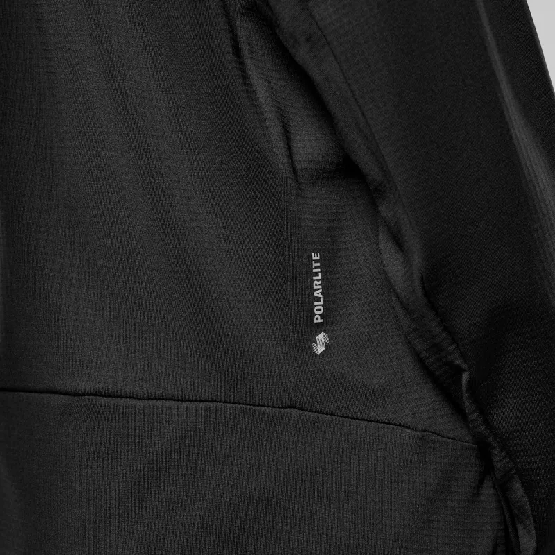 SALEWA Puez Cammino PL Damen Sweater - Black Out - Größe 42 (L)
