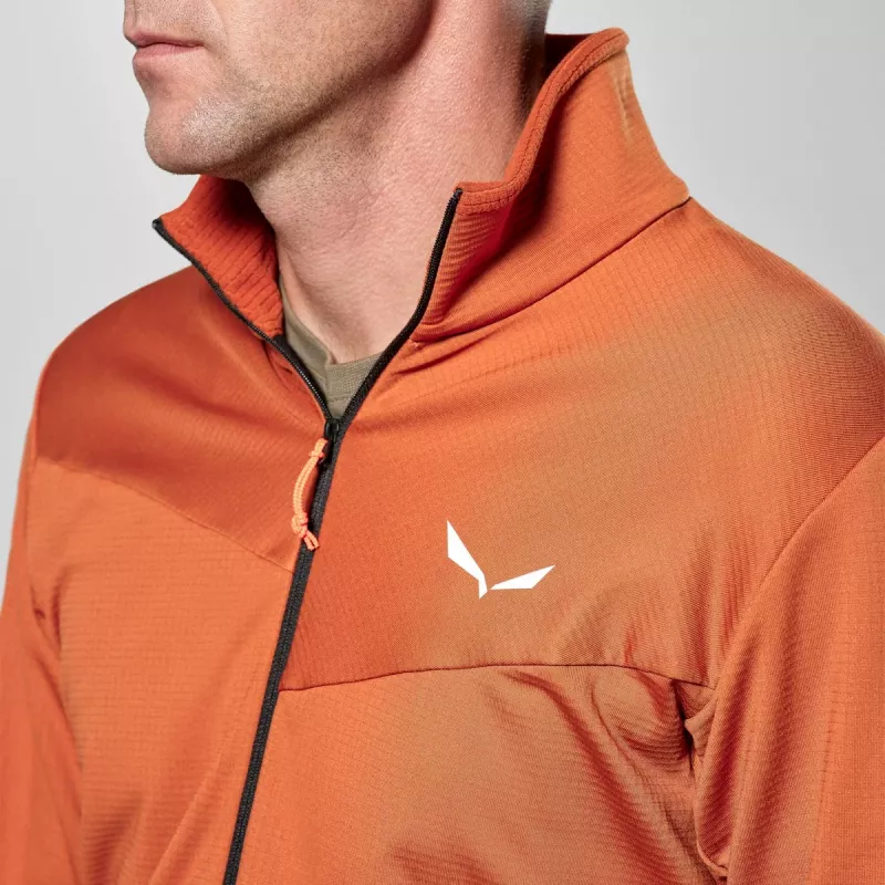 Salewa Puez Cammino PL HZ Jacket - Bombay Brown, Größe L