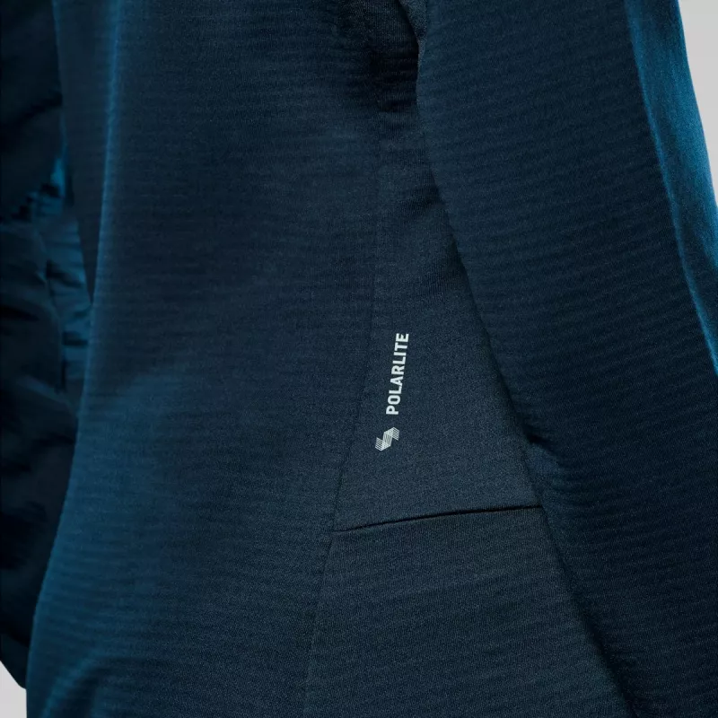 SALEWA Puez Altavia Fleece Hoody Navy Blazer Damen 36