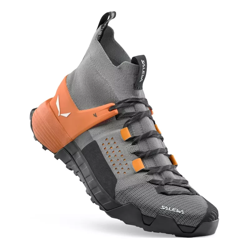Salewa Wildfire NXT Knit Approach Shoes Alloy/Tumeric UK 9.5 (EU 44)