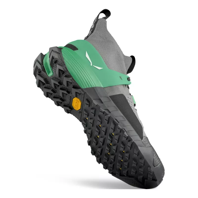 SALEWA Wildfire NXT Knit Damen-Zustiegsschuhe - Alloy/Irish Green - UK 5.5 (EU 38.5)