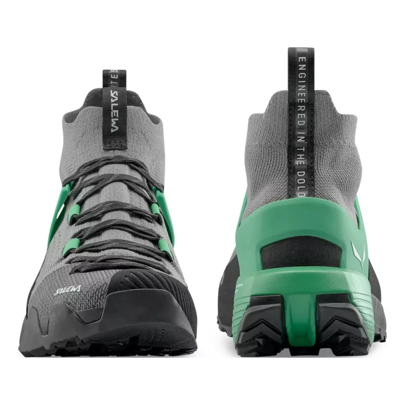 SALEWA Wildfire NXT Knit Damen-Zustiegsschuhe - Alloy/Irish Green - UK 5.5 (EU 38.5)