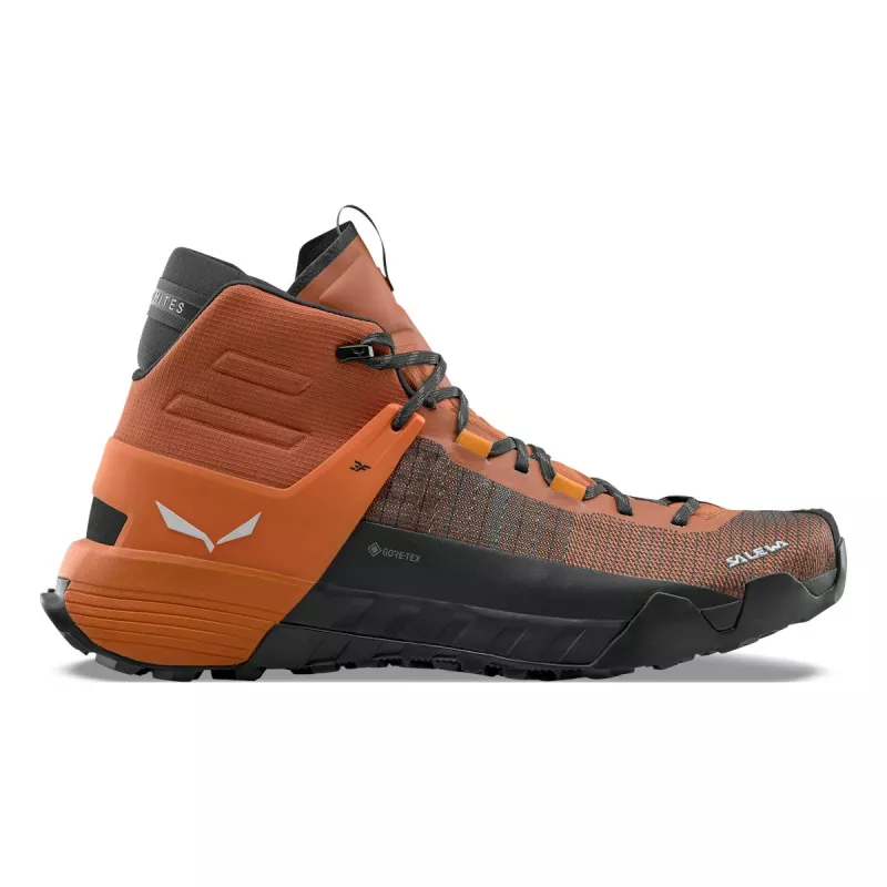 Salewa Wildfire NXT Mid GTX Wanderschuhe - Bombay Brown/Turmeric - UK 7.5 (EU 41)