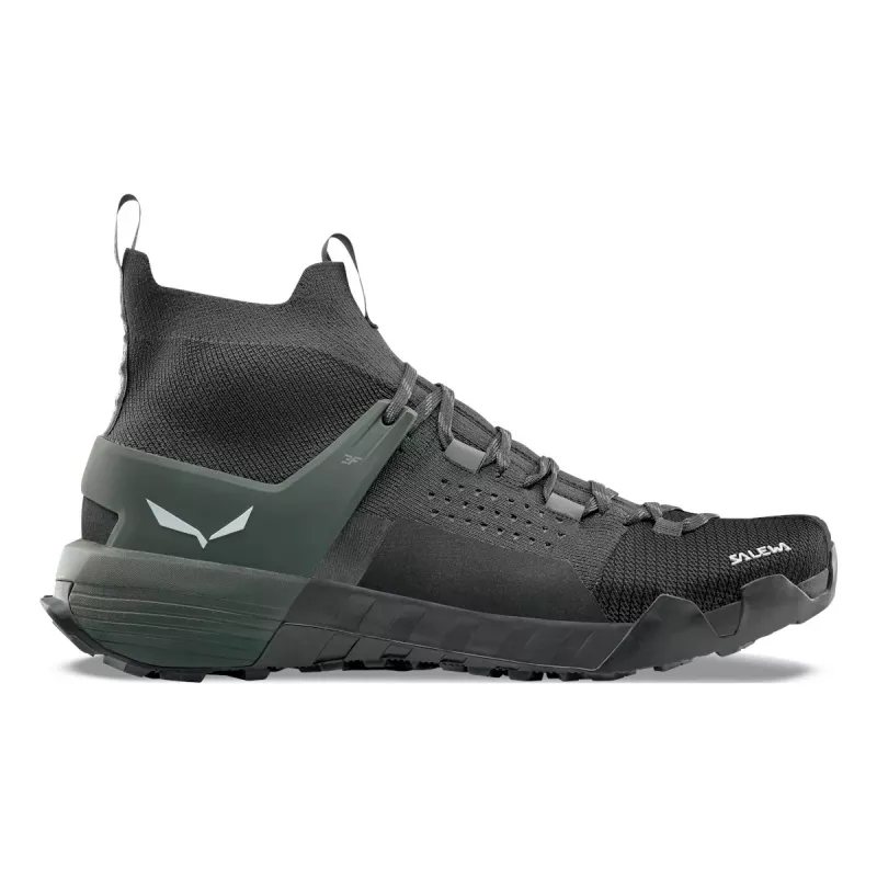 SALEWA Wildfire NXT Knit Approach Shoes Onyx Olive