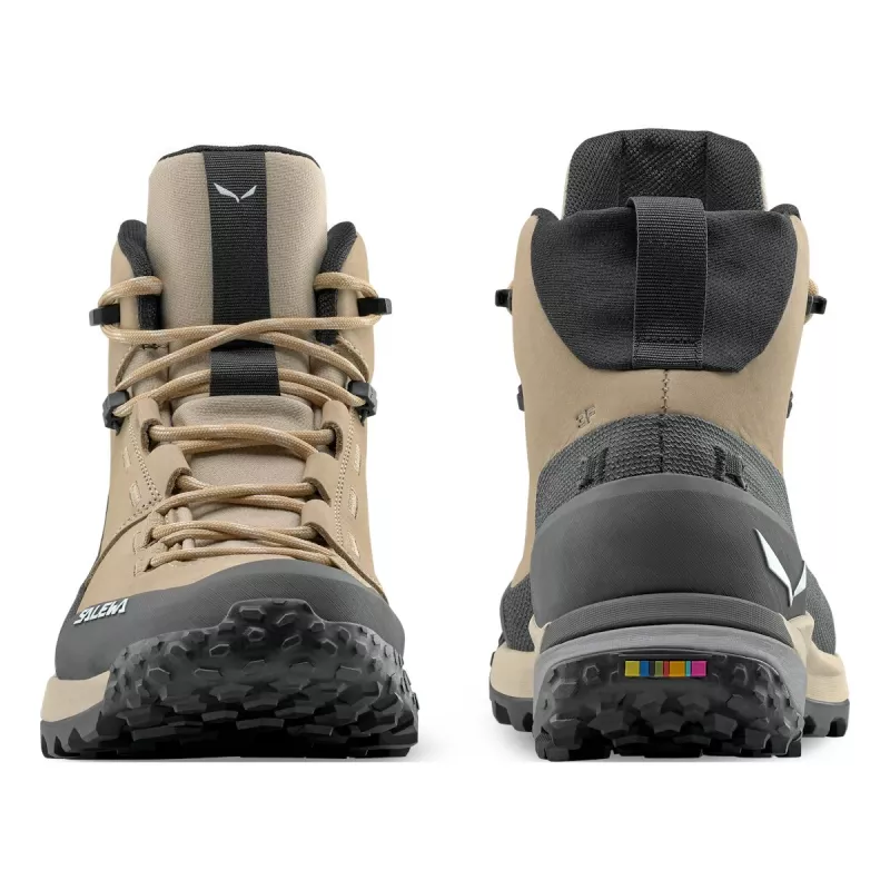 SALEWA Puez Leather Mid PTX Damen-Wanderstiefel UK 5