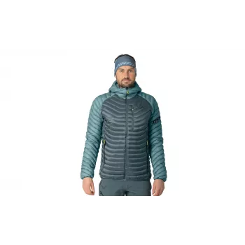 SALEWA Dynafit Radical Down Hooded Jacket - Smoke Blue, Größe S