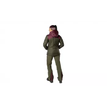 SALEWA Damen Dynafit Radical PRL Hood Jacke isoliert - Magenta, Größe S