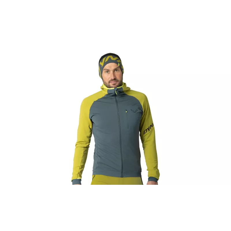 SALEWA Dynafit Radical Polartec Hooded Jacket - Golden Lime - Größe S