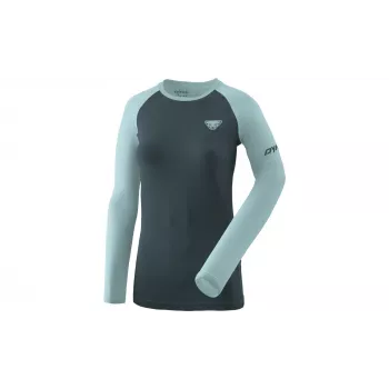 SALEWA Women's Dynafit Alpine Pro L/S Tee - Cloud Blue, Größe XS
