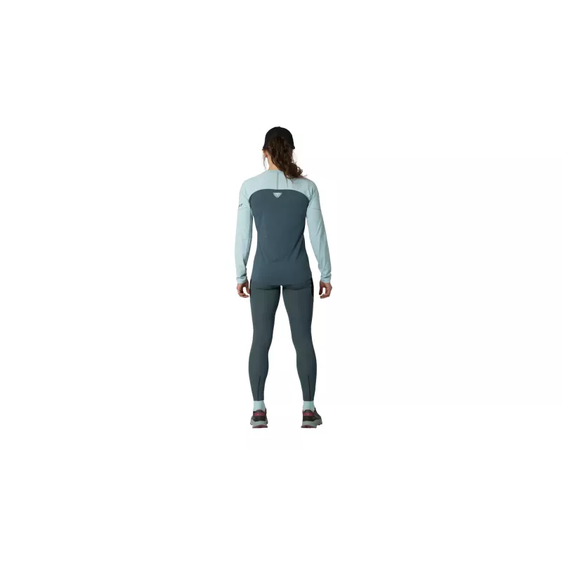 SALEWA Women's Dynafit Alpine Pro L/S Tee - Cloud Blue, Size L