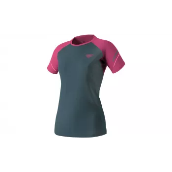 SALEWA Damen Dynafit Alpine Pro S/S Tee Laufshirt - Magenta, Größe XS