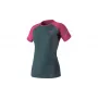 SALEWA Damen Dynafit Alpine Pro S/S Tee Laufshirt - Magenta, Größe XS