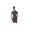 SALEWA Damen Dynafit Alpine Pro S/S Tee Laufshirt - Magenta, Größe XS
