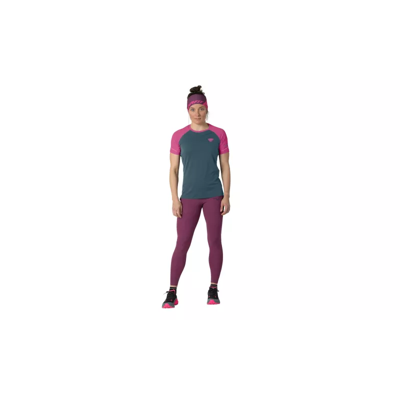 SALEWA Damen Dynafit Alpine Pro S/S Tee Laufshirt - Magenta, Größe XS