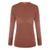 Salewa Zebru Medium Warm AMR L/S Tee Damen Thermobasisschicht - Etruskischrot, Größe S