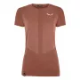 Salewa Zebru Medium Warm Merino T-Shirt - Etruscan Red, Größe M