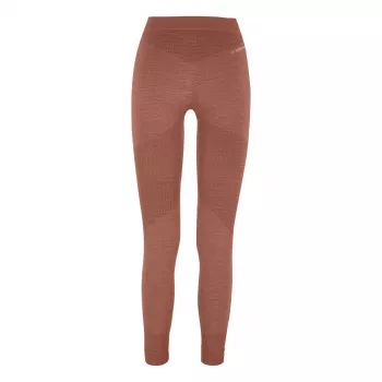 Salewa Zebru Responsive Tight Damen Base Layer Leggings - Etruskischrot, XS
