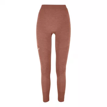 Salewa Zebru Responsive Tight Damen Base Layer Leggings - Etruskisch Rot, Größe S
