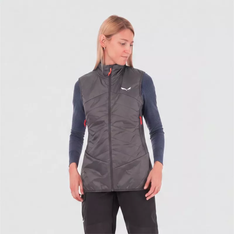 SALEWA Ortles Hybrid TirolWool Responsive Damen Isolationsweste Quiet Shade EU 36 (S)