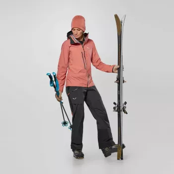 Salewa Sella 3L PTX Jacket Women's - Desert Pink (Größe M)