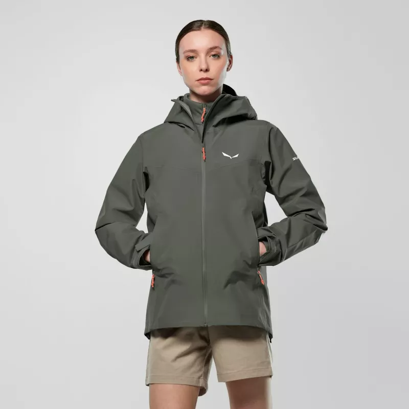 Salewa Puez GTX 3L EPE Jacket - Faded Green (Women's, XS)
